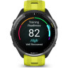 Часы GARMIN FORERUNNER 965 CARBON GRAY DLC TITANIUM BEZEL WITH BLACK CASE AND AMP YELLOW/BLACK SILICONE BAND 010-02809-12