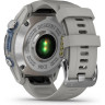 Часы-навигатор GARMIN DESCENT MK3 43 мм STAINLESS STEEL WITH FOG GREY SILICONE BAND 010-02753-04