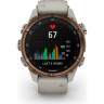 Часы-навигатор GARMIN DESCENT MK3I 43 мм BRONZE PVD TITANIUM WITH FRENCH GREY SILICONE BAND 010-02753-14